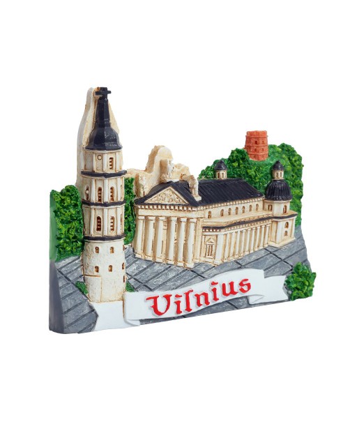 Magnetas Vilnius Katedra su Gedimino pilies bokštu